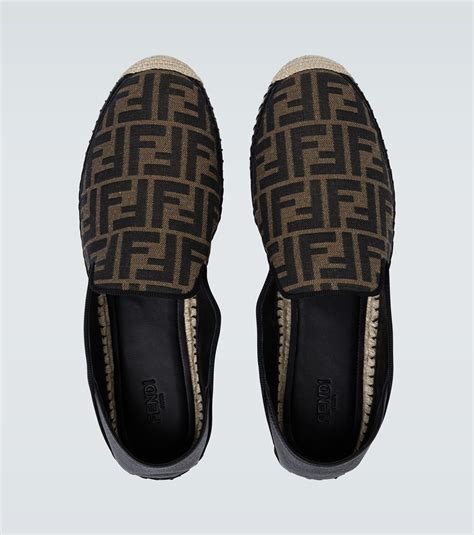 mens fendi slippers|Fendi espadrilles men's.